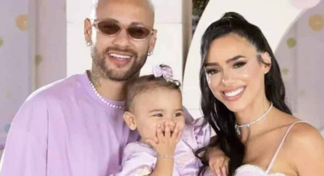 neymar, mavie e bruna - Foto: Instagram