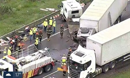 Acidente na Rodovia dos Bandeirantes
