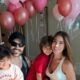 Alok com família