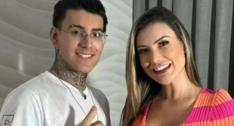 Andressa Urach e Arthur Urach
