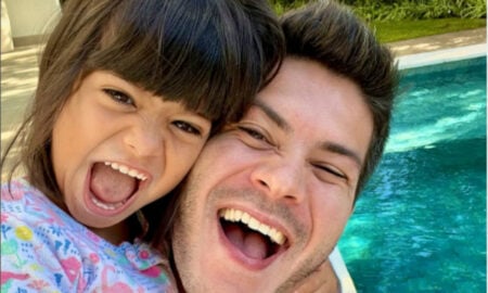 Arthur Aguiar e Filha