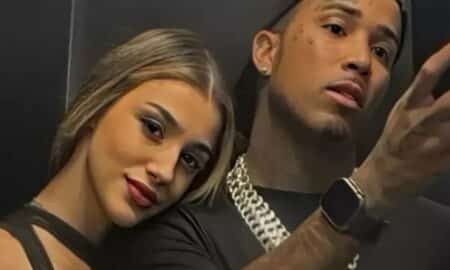 Bia Miranda e Gato Preto