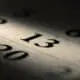 Calendário sexta-feira 13