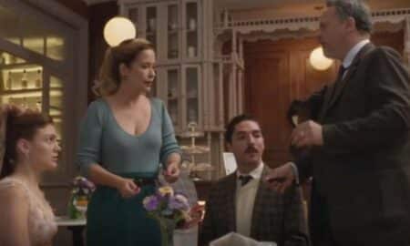 Celeste, Lígia, Ronaldo e Raimundo em 'Garota do Momento'