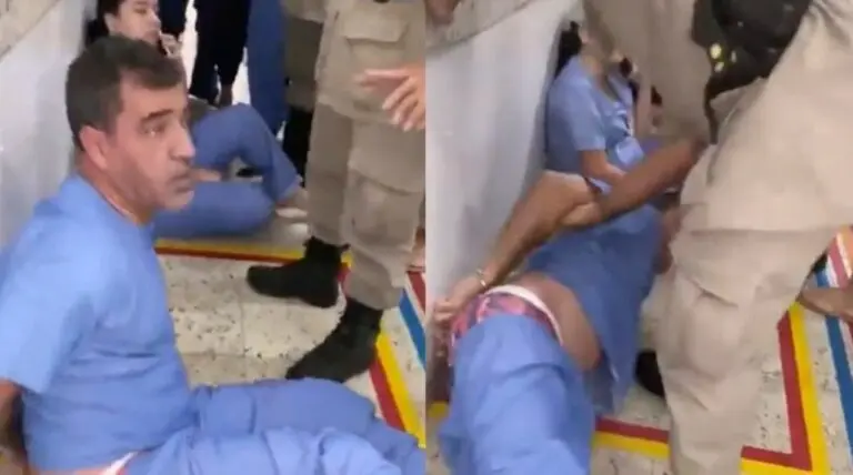 Confusão em Hospital