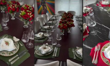 Decoração de Natal Ticiane Pinheiro