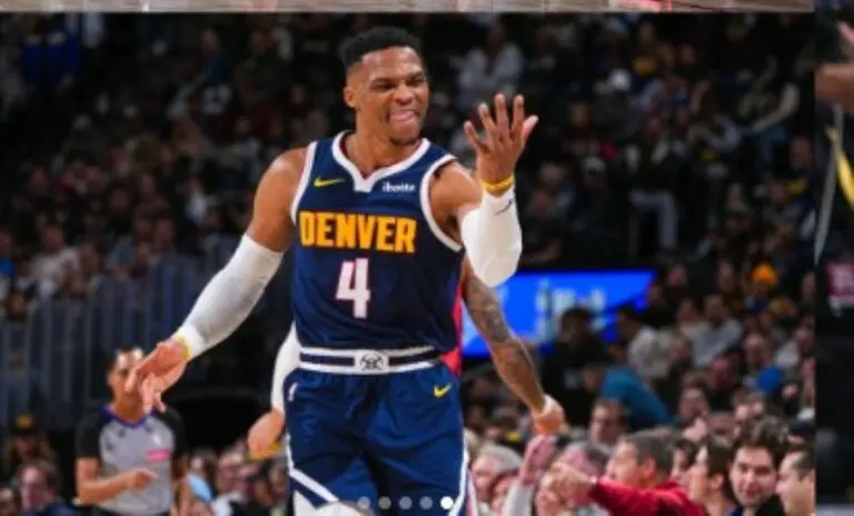Russel Westbrook jogador do Denver Nuggets na NBA