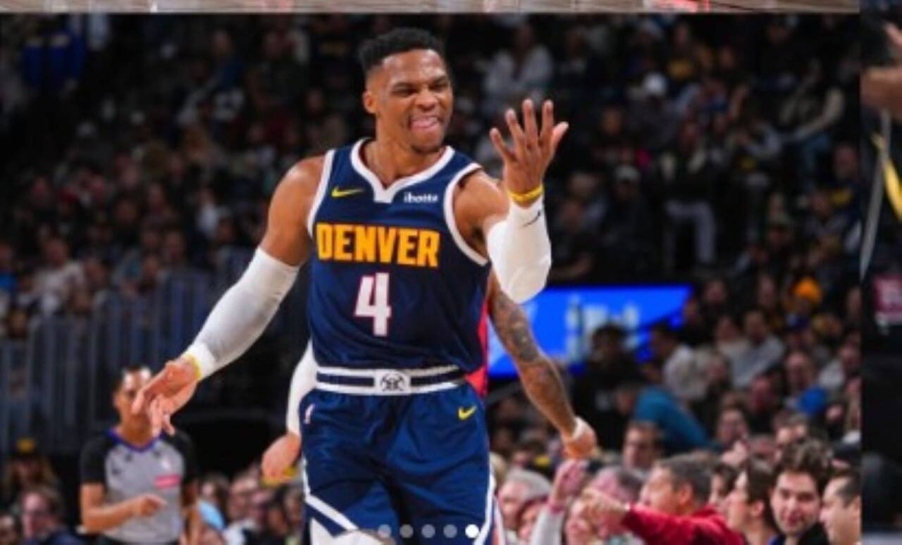 Russel Westbrook jogador do Denver Nuggets na NBA
