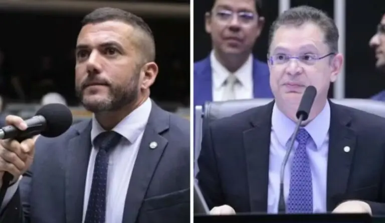 Deputados Carlos Jordy (PL-RJ) e Sóstenes Cavalcante (PL-RJ)