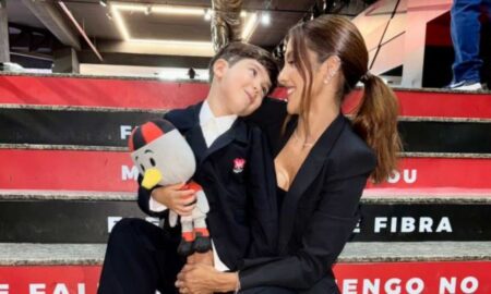 Esposa e filho de Everton Ribeiro