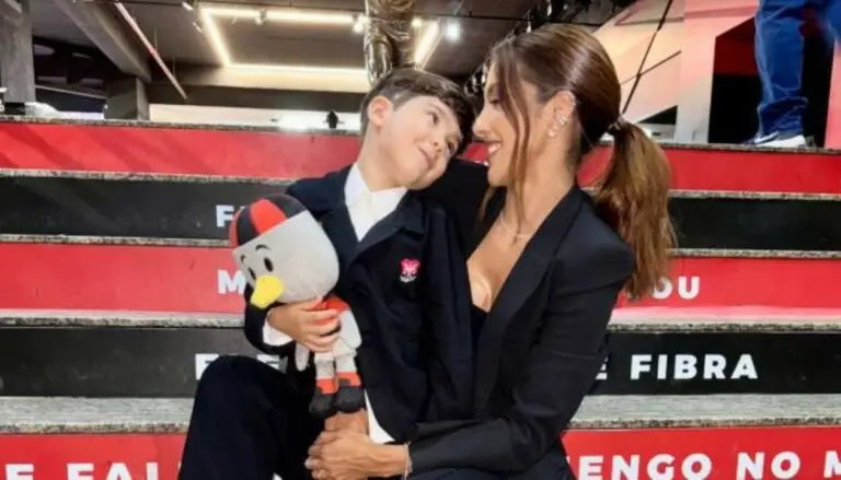Esposa e filho de Everton Ribeiro
