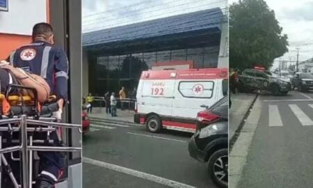 Estudante baleado em escola