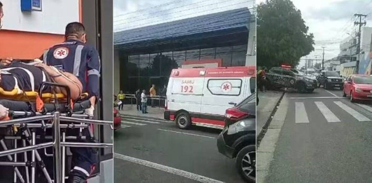 Estudante baleado em escola