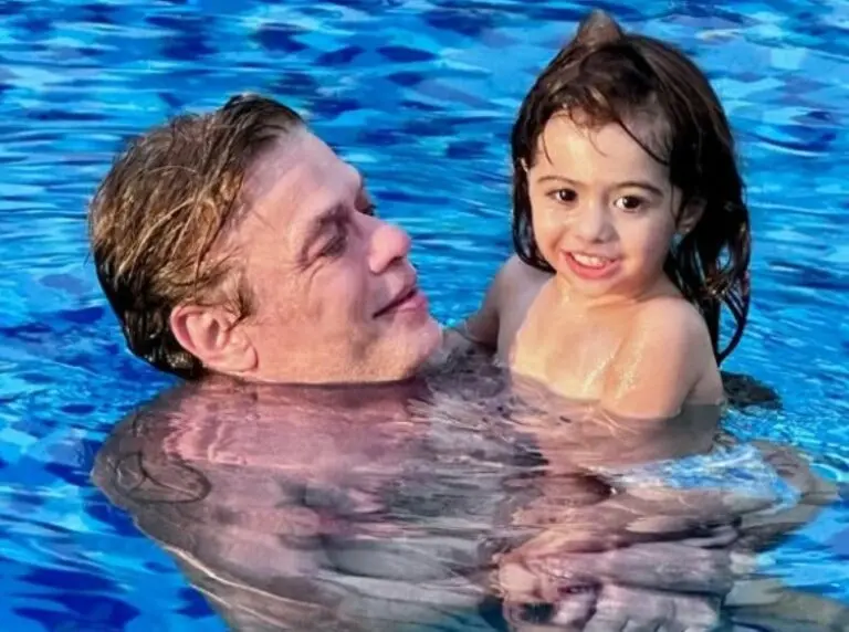 Fabio Assunção e Filha