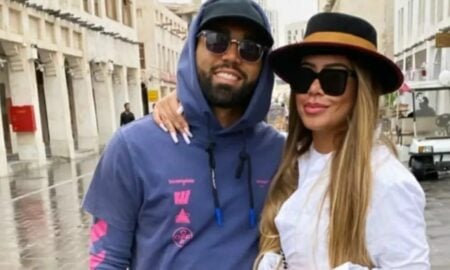 Gabigol e Rafaella Santos são flagrados juntos em Tóquio