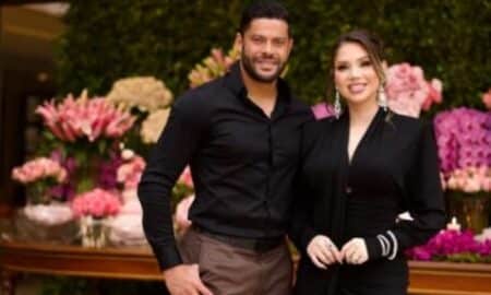 Hulk e Camila Sousa