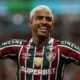 John Kennedy comemora gol pelo Fluminense
