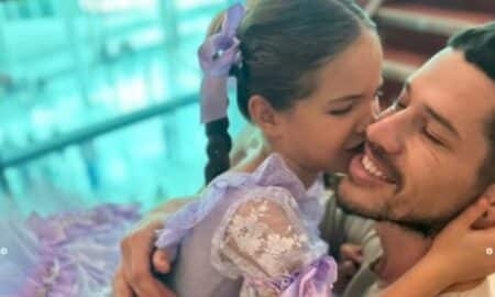 José Loreto e filha
