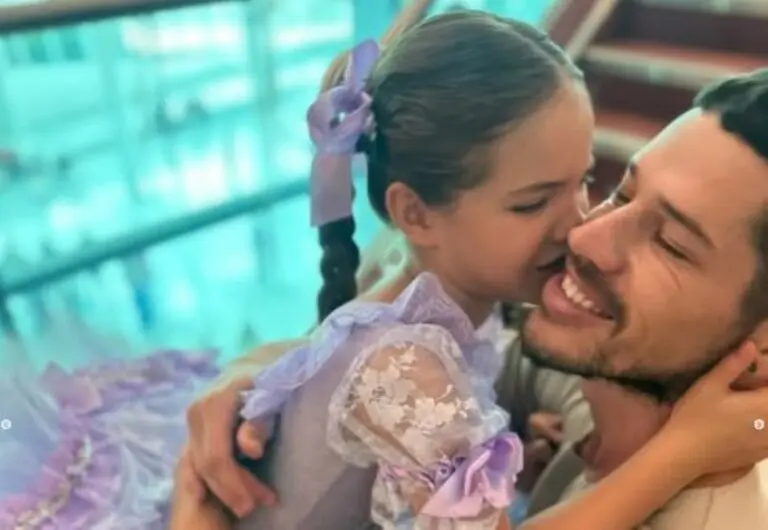 José Loreto e filha