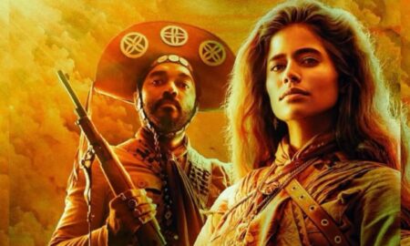 Josué (Thomás Aquino) e Rosa (Isadora Cruz) de Guerreiros do Sol
