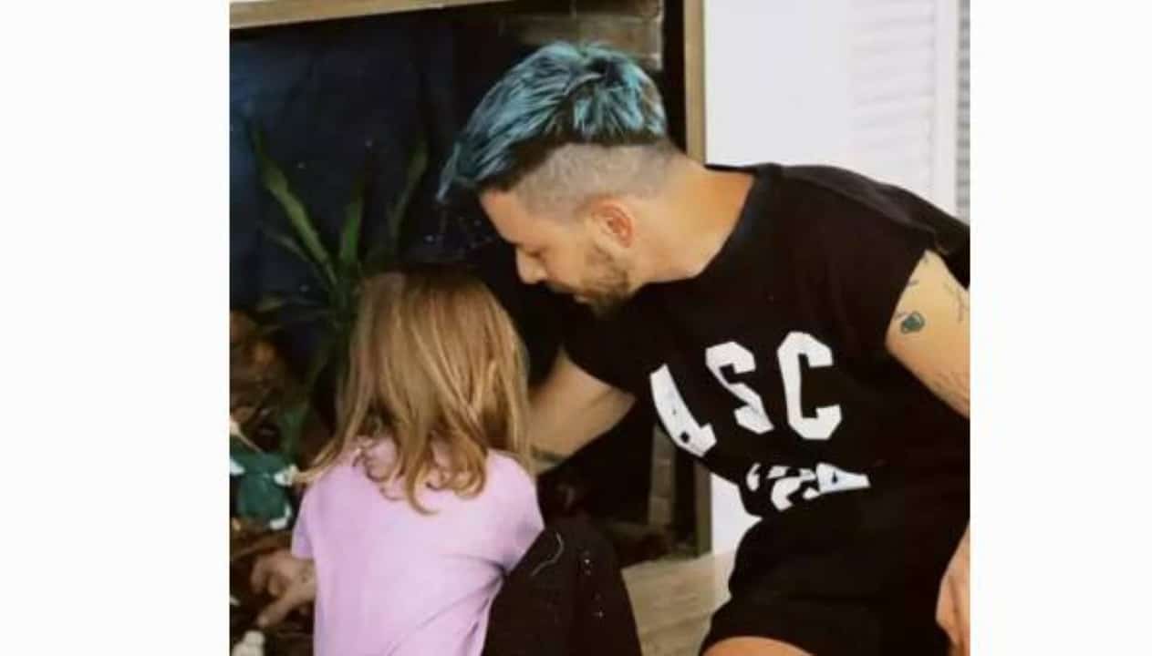 Junior e sua filha