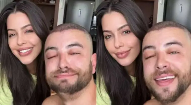 Lais Caldas e Gustavo