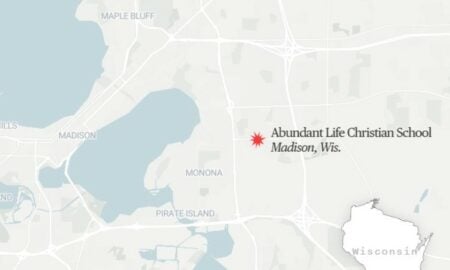 Localização escola americana