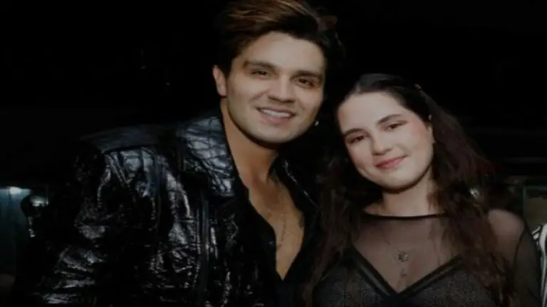 Luan Santana e Amanda Abravanel
