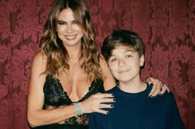 Luciana Gimenez e filho