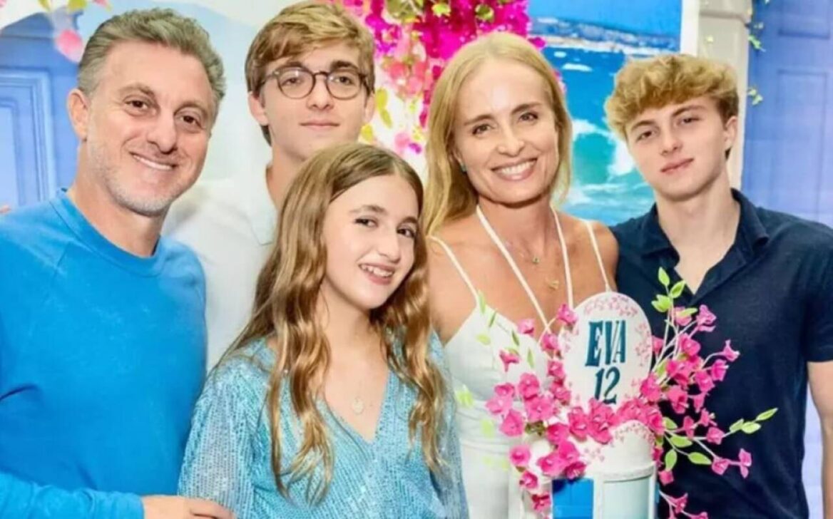 Luciano Hulk , Angelica e Eva