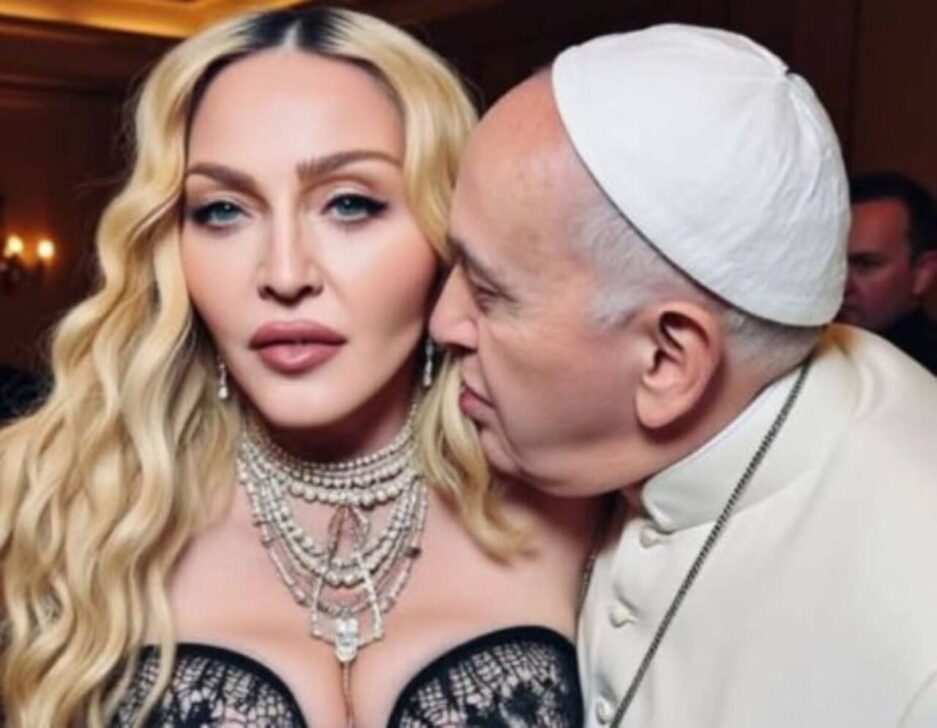 Maddona e Papa Francisco
