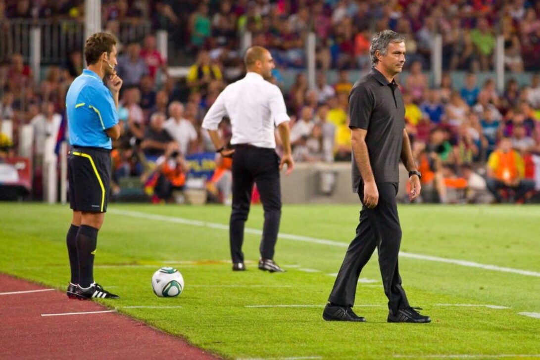 Mourinho e Guardiola