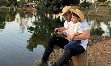 Murilo Huff e Filho Leo