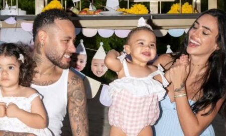 Neymar e família