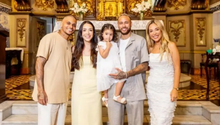 Neymar em batismo