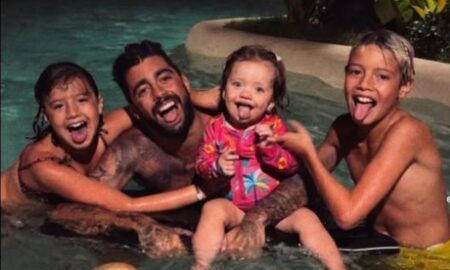 Pedro Scooby e família