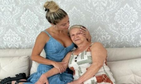 Poliana Rocha e sua mãe