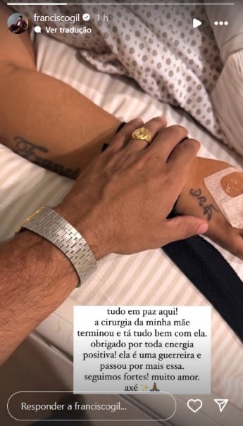 Preta Gil com o filho