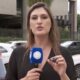 Repórter da Record Marina Caixeta