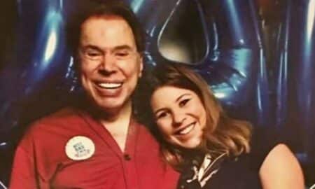 Silvio Santos e Daniela
