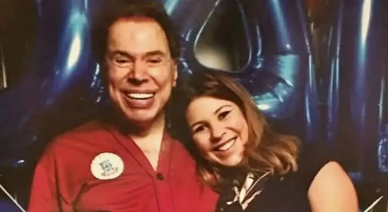 Silvio Santos e Daniela