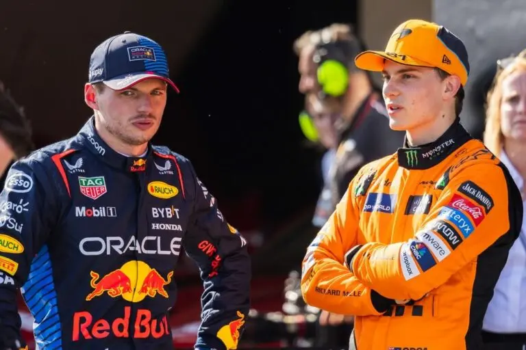 Verstappen e Piastri