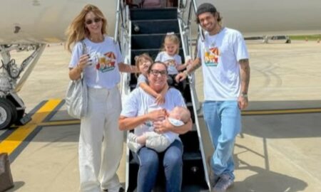 Virgínia surpreende mãe com viagem