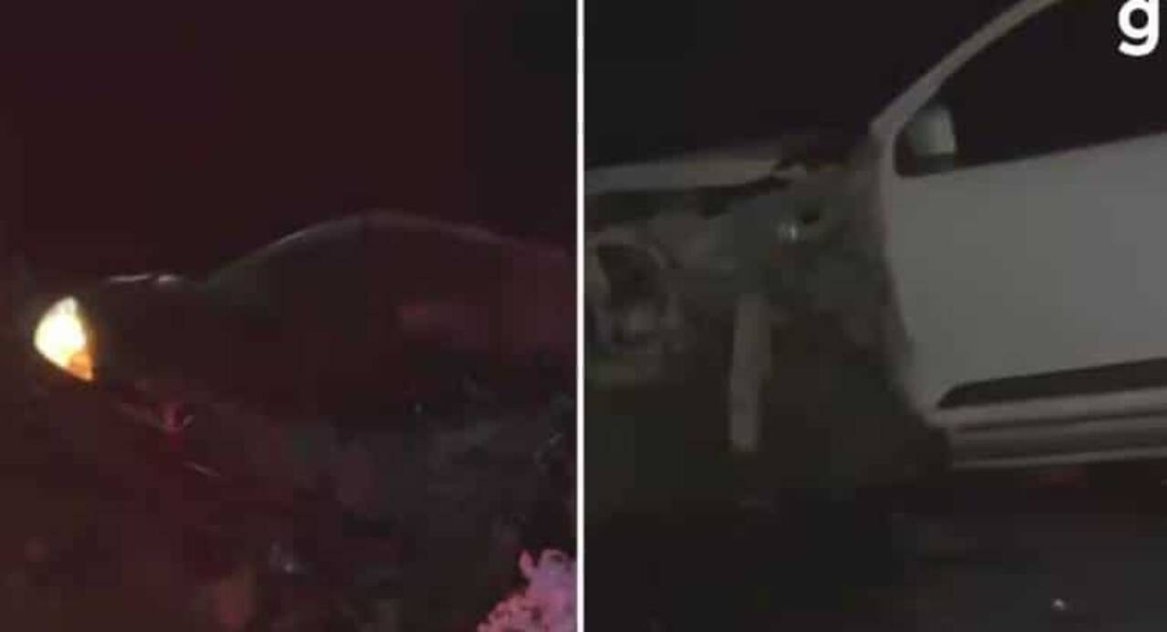 acidente carro da vitima