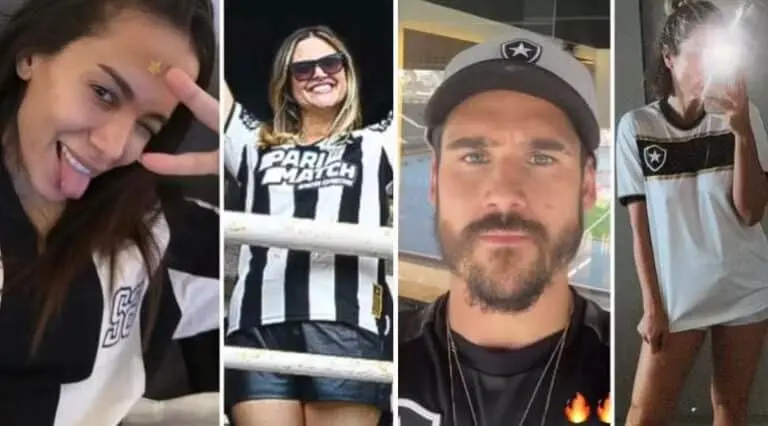 famosos botafogo