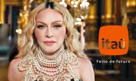 Itaú foi a patrocinadora master da apresentação da rainha do pop na praia de Copacabana / Divulgação