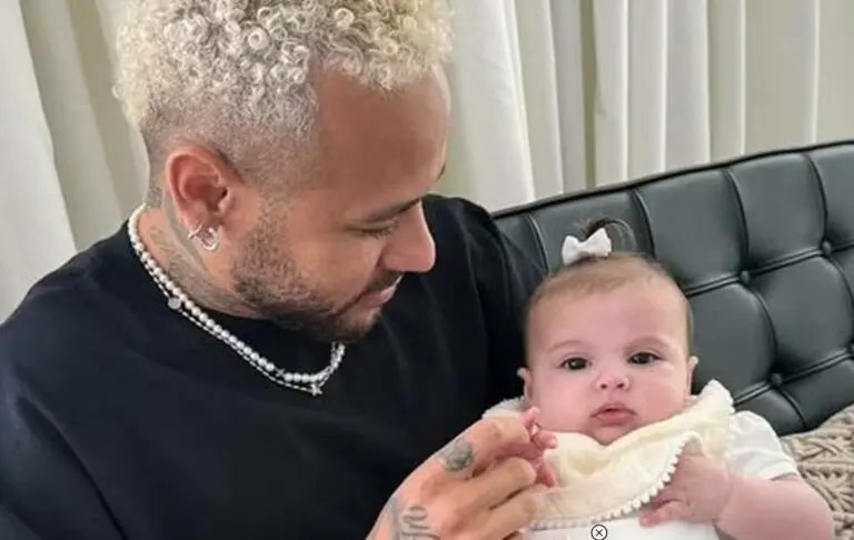 neymar e filha
