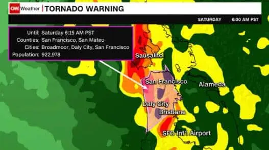tornado san francisco