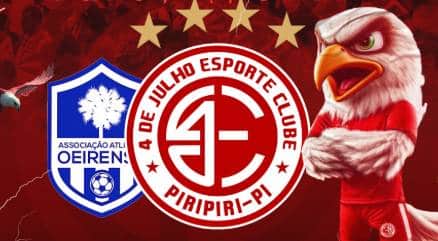 Onde assistir ao vivo Oeirense x 4 de Julho pelo Campeonato Piauiense