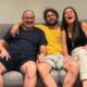 Adriana Esteves com filho e ex-marido